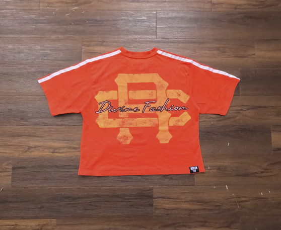 Red Divine Fashion Boxy T-shirt